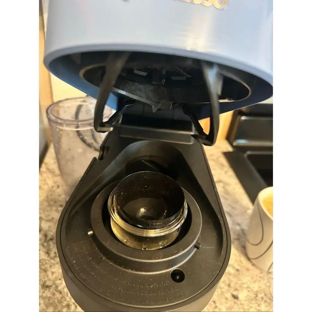 Nespresso Vertuo Pop+ Coffee and Espresso Machine by De'Longhi, Pacific Blue